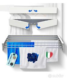 Stendi biancheria a parete