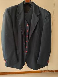 abito completo elegante uomo blu 54