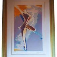 Voltolina firmato - Stampa artistica con cornice