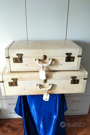 set valige in pergamena anni 50 