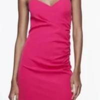 Zara - vestito donna fucsia
