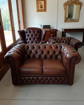 Chesterfield chester inglesi originali vintage 