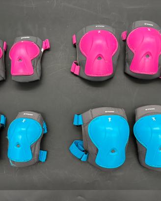 Kit protezioni B’TWIN Decathlon 3-6 anni 2 set