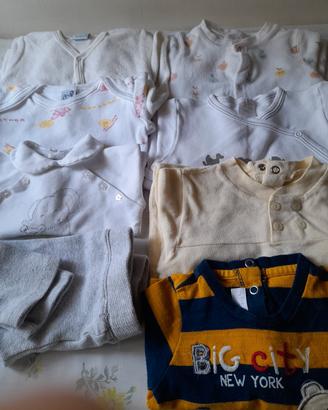 abbigliamento neonati  1- 3 mesi 