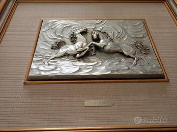 Quadro in argento di Ottaviani