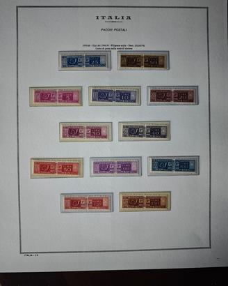 Collezione Pacchi Postali 1955-66