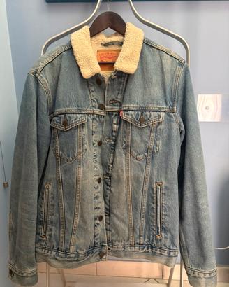 Levi’s giubbino denim sherpa taglia m