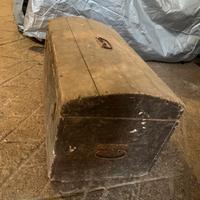 Piccolo baule da ristrutturare