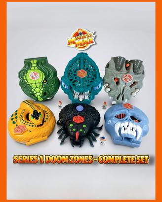 Mighty Max - Lotto Completo 6 doom zones 1 Serie