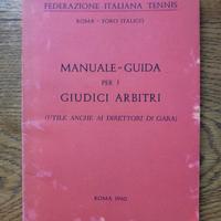 Manuale-guida per i giudici arbitri, F.I.T. 1960