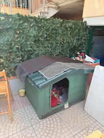 Cuccia Bama Pet Verde Scuro casa casetta cane