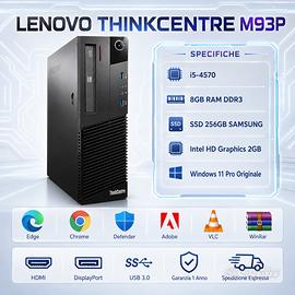 Mini PC i5 4570 8B RAM SSD 256GB HDMI Win 11 Pro