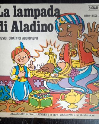 Disco-Libro 45 Giri La Lampada di Aladino 1970