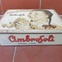 Scatola in latta Ambrosoli