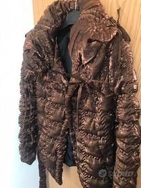 Giaccone particolare colore bronzo metallizzato