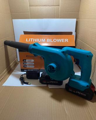 Soffiatore a batteria 48V Ricaricabile  2 Batterie