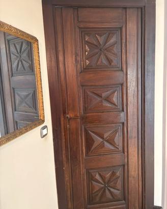 Porte in noce italiana vecchio 800