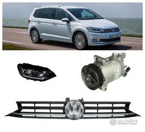 Vw Touran frontale cofano paraurti parafango 2015>