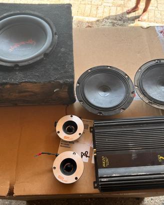 Impianto car audio