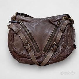 Borsa a spalla in pelle United Colore of Benetton