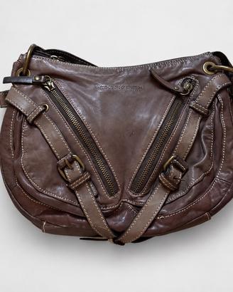 Borsa a spalla in pelle United Colore of Benetton