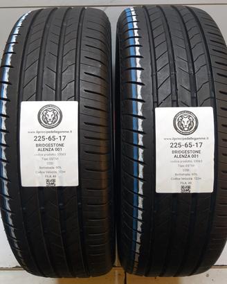 2 GOMME 225 65 17 BRIDGESTONE A53063