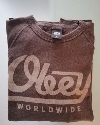 Felpa girocollo Obey