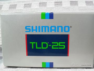 mulinello traina shimano tld 25 grafite