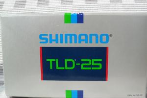 mulinello traina shimano tld 25 grafite