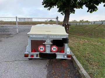 rimorchio porta cani cresci TC4