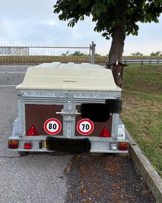 rimorchio porta cani cresci TC4