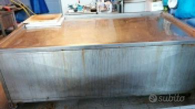 Bancone acciaio