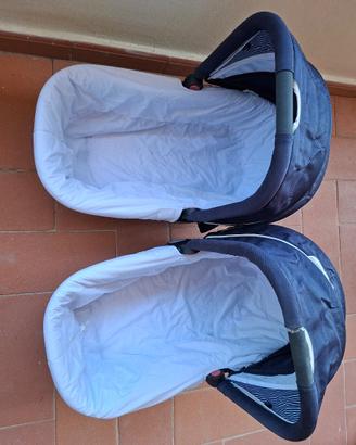 Coppia navicelle Brevi per gemelli