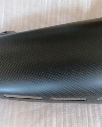 Protezione scarico carbonio Ducati Diavel 2010-'14