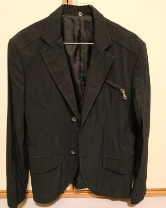 Giacca nera elegante vestito Uomo