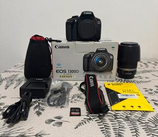 Canon d1300 + 55-250