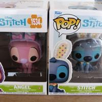 Funko Pop! Coniglietti di Pasqua Stitch e Angel