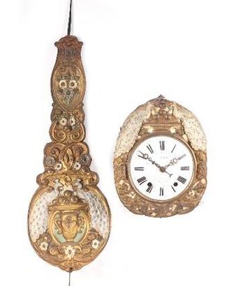 Antico Orologio " Comtoise "  da parete /pendolo