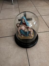 Antiquariato : Pieta ‘con cupola altezza cm.28