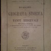Geografia storica 1889 libro storico