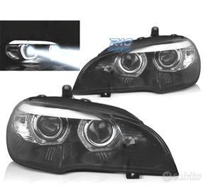 FARI BMW X5 E70 07-13 ORIGINALE XENON ANGEL EYES 3