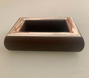 Svuotatasche / portaoggetti in argento