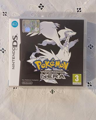 Pokémon Nero Nintendo DS Completo Manuale + Punti 
