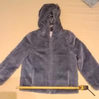 Giubbotto corto in peluche 