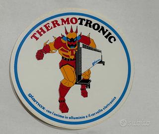 ADESIVO VINTAGE THERMOTRONIC UFO ROBOT CARTOONS (c
