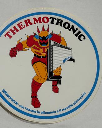 ADESIVO VINTAGE THERMOTRONIC UFO ROBOT CARTOONS (c