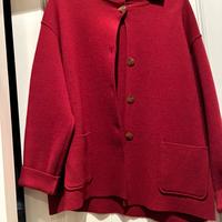 Giacca in lana rossa Mod donna