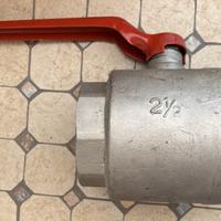 rubinetto valvola a sfera da 2" 1/2 DN 65 fem fem