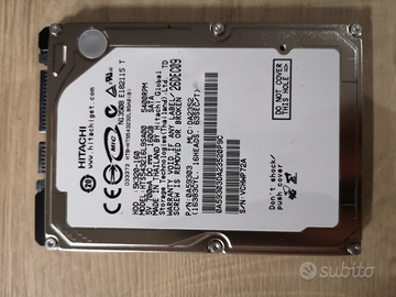 Hard Disk Asus 1101ha 160GB Sata Hitachi HTS543216