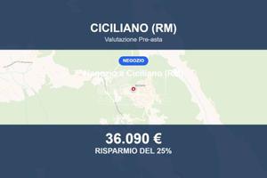 Immobile in asta di 102 m² a Ciciliano